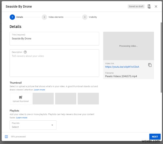 Cách chỉnh sửa video bằng YouTube Video Editor