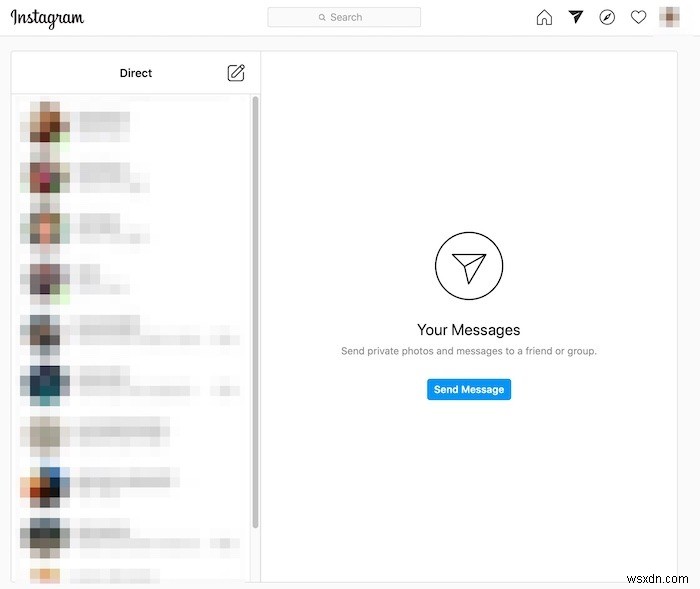 Cách dùng Instagram trên máy tính