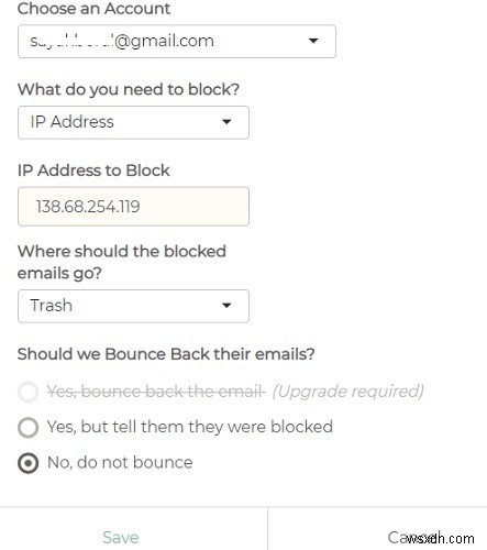 Cách chặn (Blacklist) hoặc cho phép (Whitelist) địa chỉ IP cho Gmail