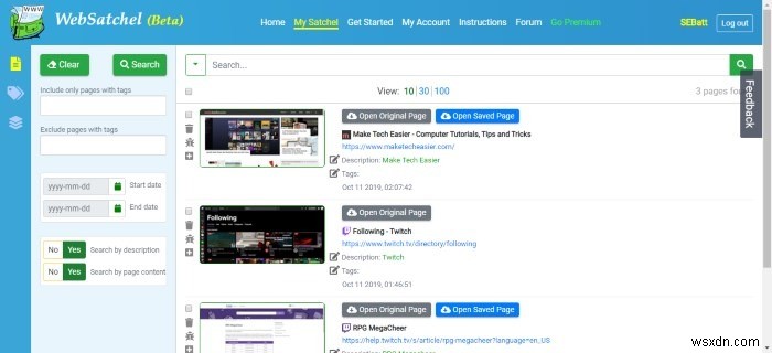 Đánh Giá WebSatchel – Lưu Trang Web Để Dùng Sau