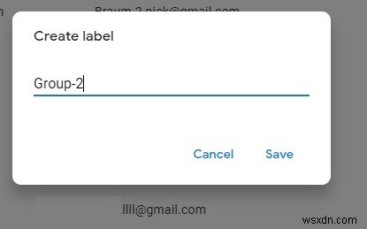 Cách Tạo Email Nhóm Trong Gmail