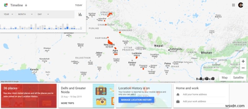 Cách Thiết Lập Google Maps Tự Động Xóa Lịch Sử Vị Trí
