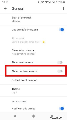 Cách Loại Bỏ Spam Trong Google Calendar