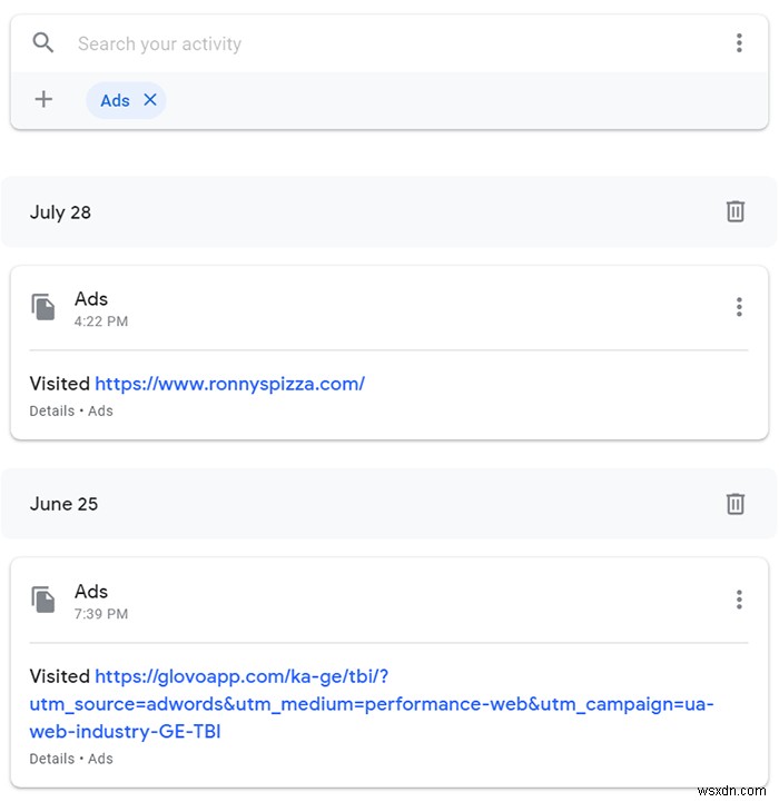 Cách Tìm Kiếm Lịch Sử Tìm Kiếm, YouTube, Ghi Âm Giọng Nói, Và Dữ Liệu Khác Google Lưu Trữ