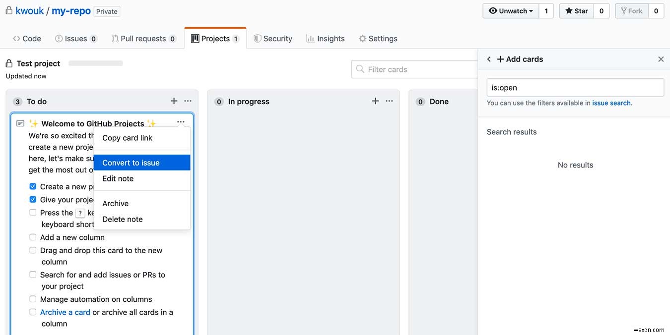 Hướng dẫn bắt đầu quản lý dự án với GitHub
