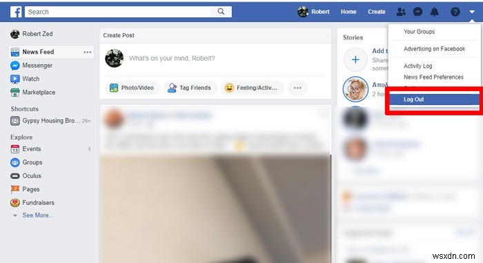 Cách Đăng Xuất Facebook (Và Không Cho Người Khác Đăng Nhập)