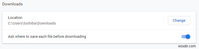 Cách Thay Đổi Cài Đặt Tải Xuống Của Google Chrome