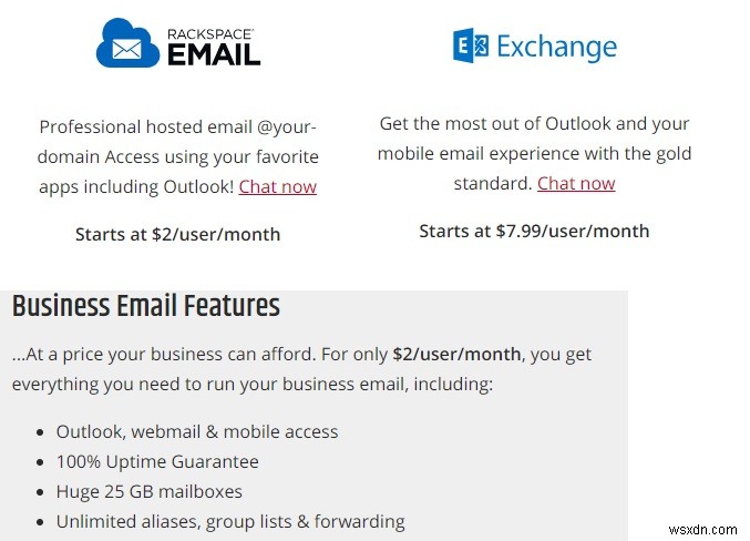 Đề Xuất Các Nhà Cung Cấp Hosting Email Tốt Nhất Năm 2019