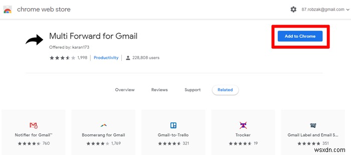 Cách Chuyển Tiếp Nhiều Email Lúc Trên Gmail Với Chrome