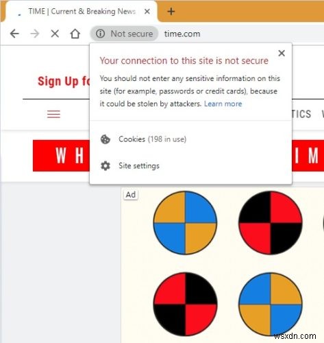Cách Xử Lý Cảnh Báo  Not Secure  (Không An Toàn) Trên Google Chrome