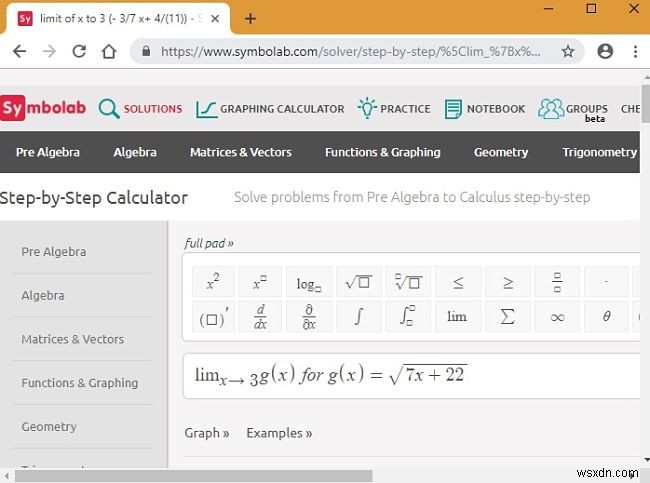 5 công cụ web khuyến nghị giải bài toán khó