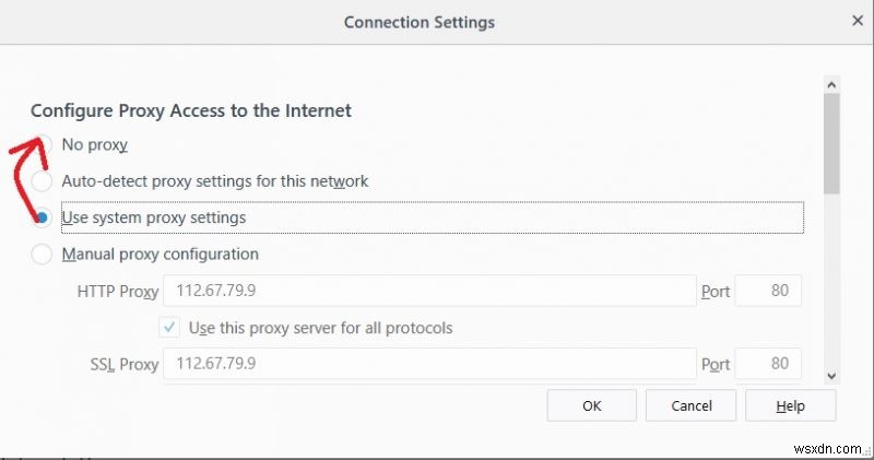 Cách sửa lỗi Firefox từ chối kết nối Proxy Server