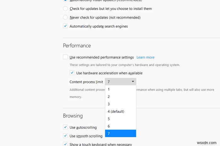 12 cách tăng tốc Firefox Quantum