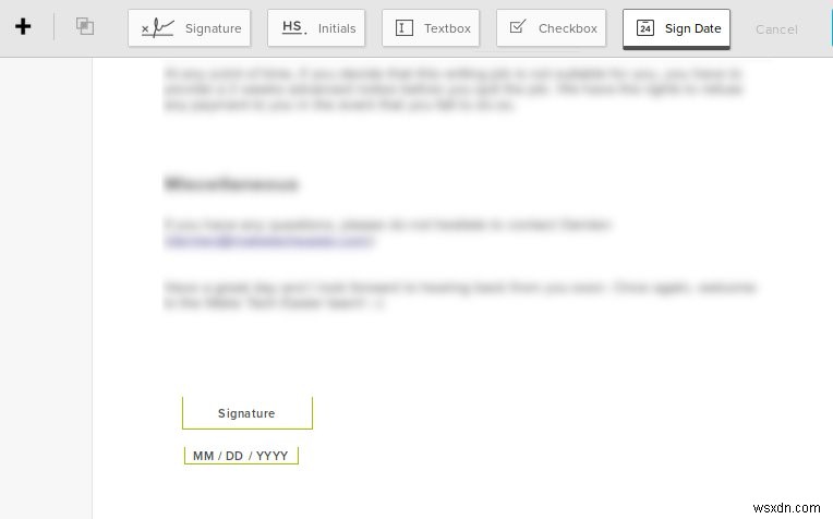 Cách sử dụng HelloSign để ký tài liệu trực tuyến