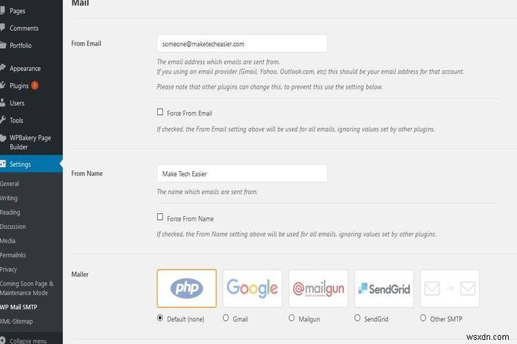 Cách cấu hình WordPress để gửi email SMTP
