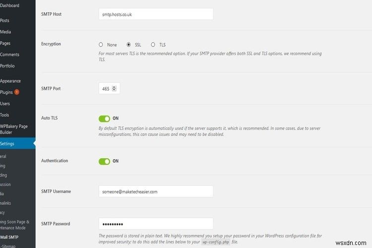 Cách cấu hình WordPress để gửi email SMTP
