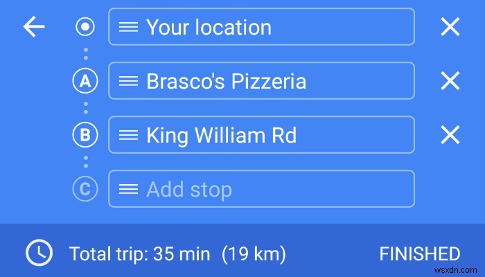 Cách thêm nhiều điểm dừng (Multiple Stops) trong Google Maps