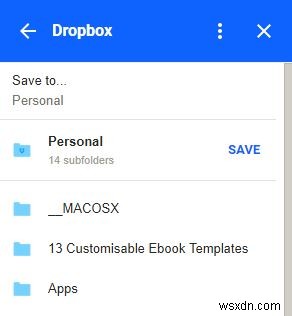 Cách truy cập Dropbox từ tài khoản Gmail
