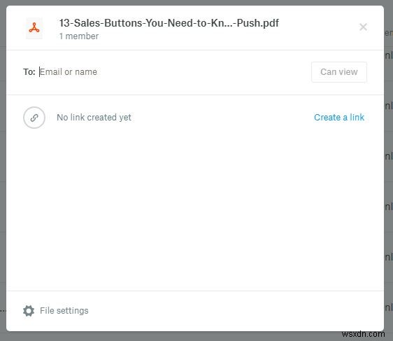 Cách truy cập Dropbox từ tài khoản Gmail