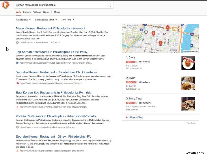 Các Công Cụ Tìm Kiếm Khác So Với Google Như Thế Nào?
