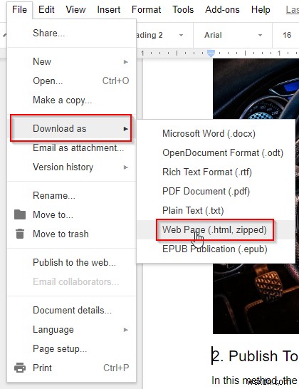 3 Cách Trích Xuất Hình Ảnh Từ Google Docs