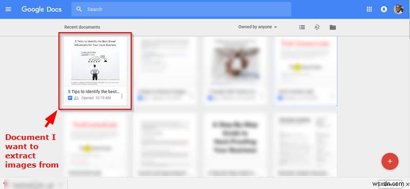 3 Cách Trích Xuất Hình Ảnh Từ Google Docs