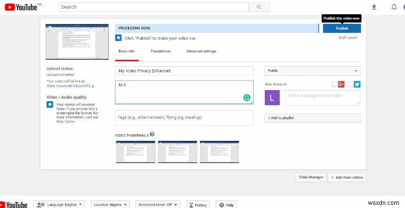Cách Nhúng Video YouTube Vào WordPress Với Chế Độ Bảo Mật Nâng Cao