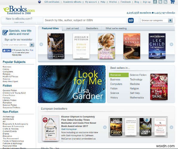 8 Trang Web Tìm Ebook Hay Để Đọc