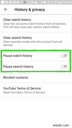 Cách Tạm Dừng Và Xóa Lịch Sử YouTube