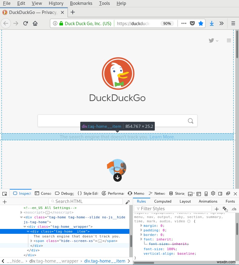 Cách Dùng Công Cụ  Inspect Element  Firefox Khám Phá Trang Web