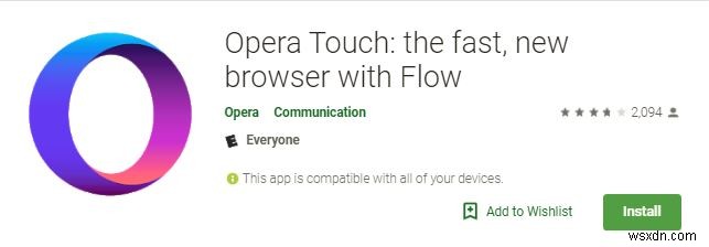 Cách Tận Dụng Tối Đa Opera Touch Mới