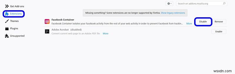 Dùng Extension Facebook Container Ngăn Facebook Theo Dõi Bạn