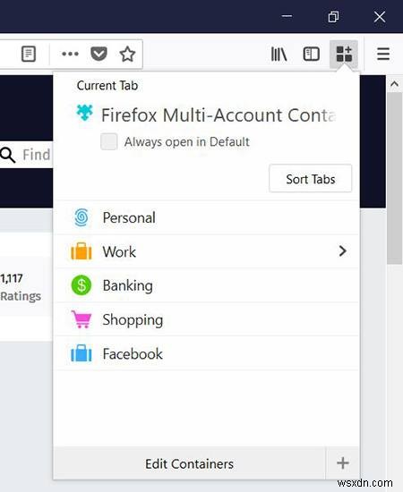 Dùng Extension Facebook Container Ngăn Facebook Theo Dõi Bạn