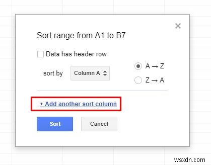 Cách sắp xếp tài liệu theo chữ cái trong Google Docs