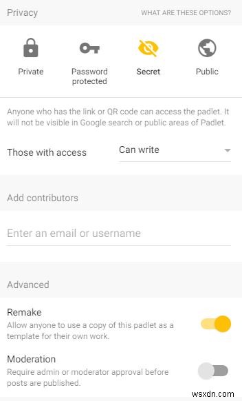 Cách dùng Padlet để cộng tác trực tuyến