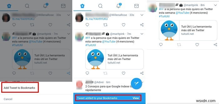 Cách dùng Twitter Bookmarks lưu tweet yêu thích
