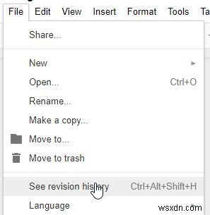 Cách Xem Và Khôi Phục Thay Đổi Trên Google Docs