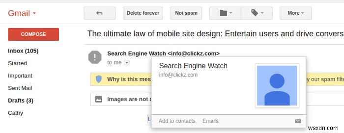 Cách Ngăn Email Hợp Lệ Bị Đánh Dấu Là Spam