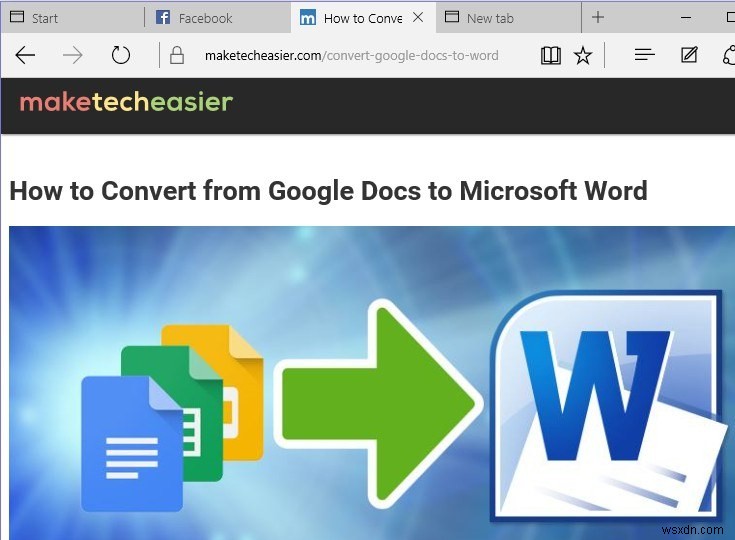 Cách Chia Sẻ Nội Dung Web Bằng Microsoft Edge Trên Windows 10