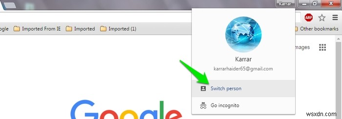 Chuyển đổi hồ sơ người dùng Chrome nhanh chóng qua phím tắt