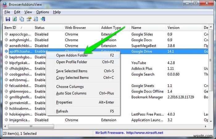 BrowserAddonsView: Xem tất cả tiện ích mở rộng trình duyệt ở một nơi