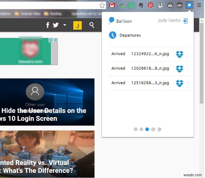 Dễ dàng lưu file vào các dịch vụ đám mây với Ballloon