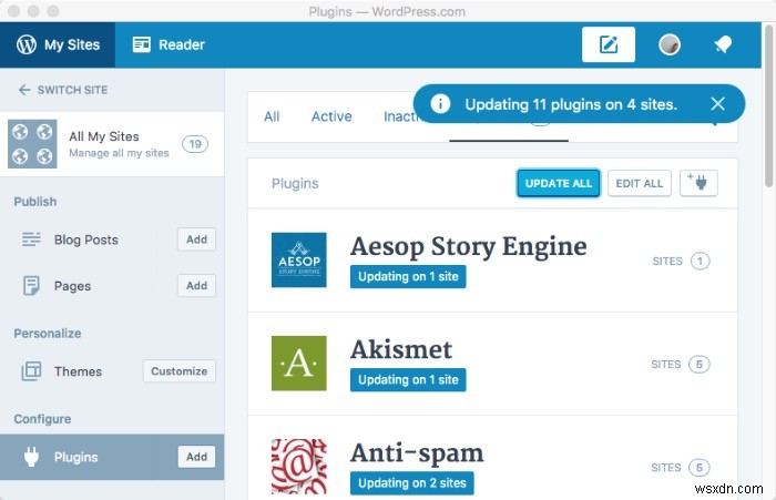 Quản lý blog WordPress với ứng dụng WordPress Desktop