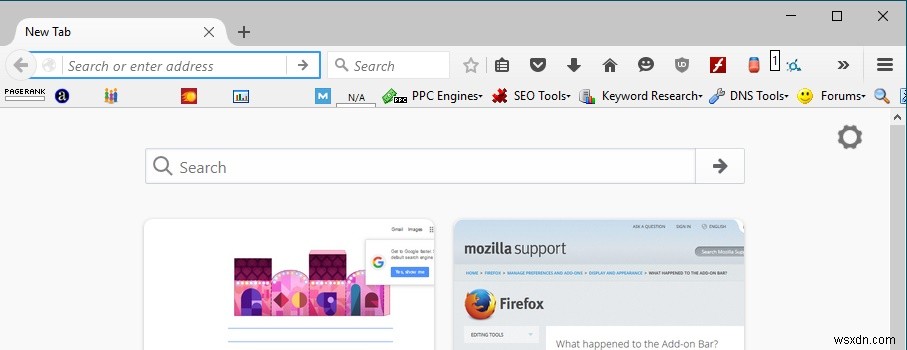 Gỡ bỏ thanh công cụ lén lút khỏi Firefox