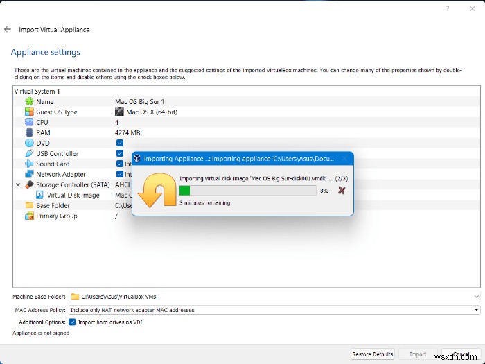 Cách Import và Export File OVA Trong VirtualBox