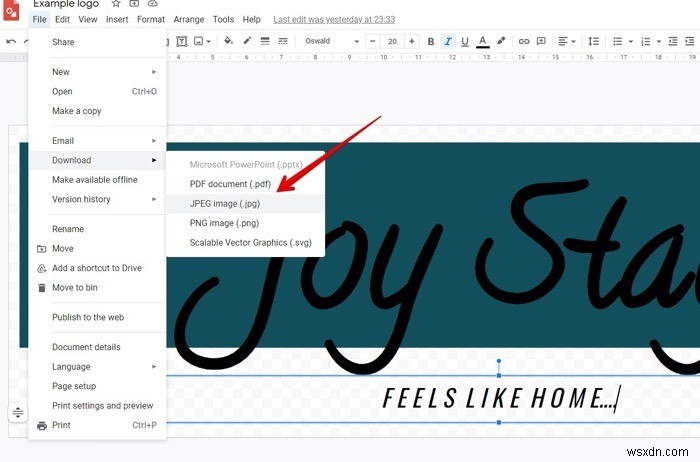 Cách Tạo Logo Bằng Google Drawings