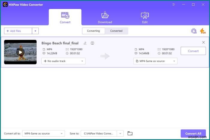 Đánh Giá HitPaw Video Converter