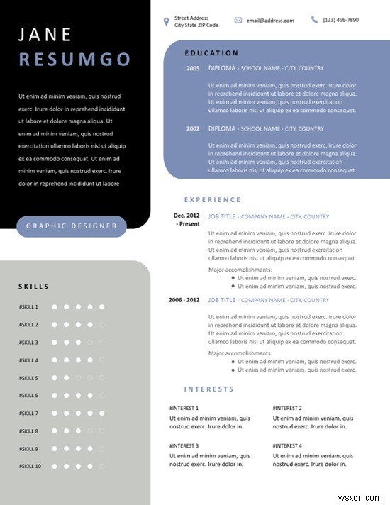 11 Mẫu CV Google Docs Bạn Nên Tham Khảo