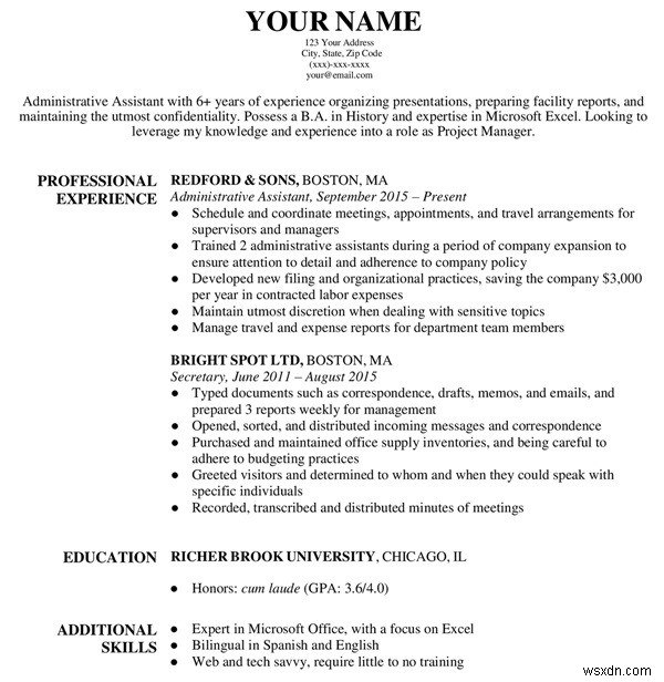 11 Mẫu CV Google Docs Bạn Nên Tham Khảo