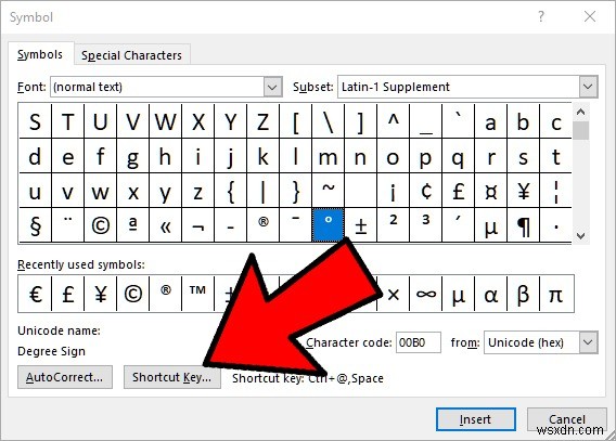 Cách Chèn Ký Hiệu Độ (°) Trong Microsoft Word